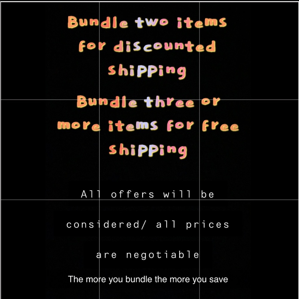 Bundle deals!!